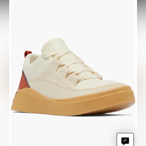 Sorel Cream and Tan Women's Sneakers - Picture 1 of 12